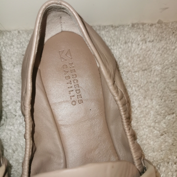 MERCEDES Castillo s7 neutral loafer flats - Picture 4 of 12